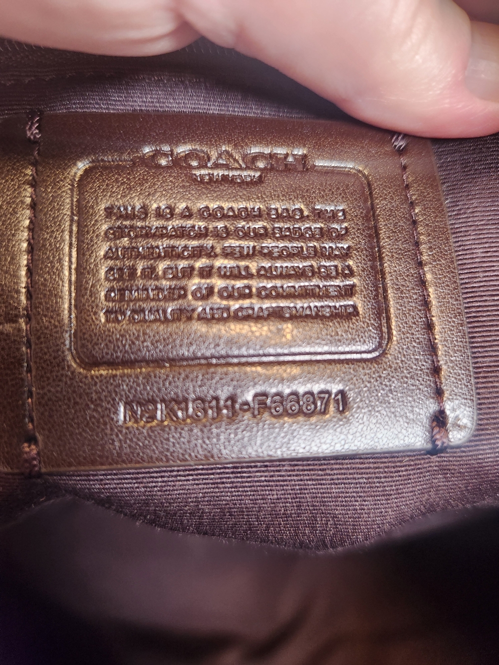 Coach Ava Tote With Heart Rivets Studs - Picture 16 of 16